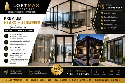 Glass aluminum