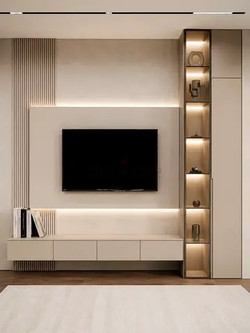 Luxury Made-to-Measure TV Wall Unit
