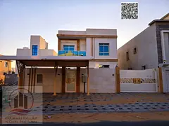 Villa for sale in Ajman, Al Zahia, 3 master bedrooms, living room, majlis, maid's room. Freehold own