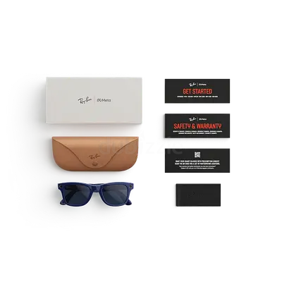 Ray-Ban Meta Wayfarer Gen 1 – Transitions® Smart Glasses (Clear to Black)