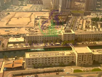 Luxury Two BHK for Rent in Al Khan Canal View Free Parking Free Gym Sauna Two Master Bedrooms & Maid Room