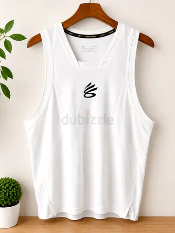 Under Armour Curry Performance Tank White (L)