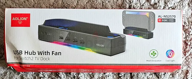 Cooling Fan Dock for Switch 2 Console