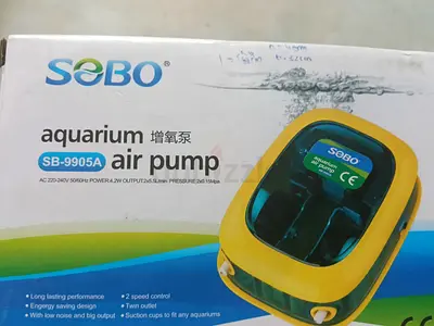 Brand New SOBO Double Outlet Aquarium Air Pump