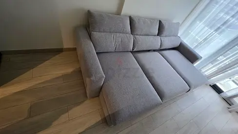 Top Quality ikea Eskilstuna L shape sofa bed with storage