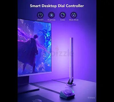 Govee RGBIC Wi-Fi Gaming Light Bars with Smart Controller