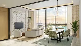 Waterfront 1BHK | Furnished Apartment | Marina View