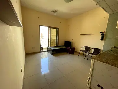 Spacious studio with a balcony in Al-Butina, payable in 4 or 6 installments.
