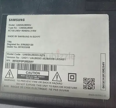 Samsung TV Smart 65"