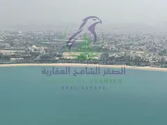 one Bedroom Hall for Rent in La Plage Tower Al Mamzar Sharjah Balcony Laundry Room Storage Gym Pool