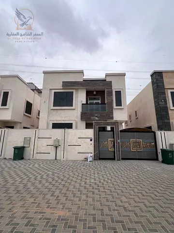 للايجار بعجمان فيلا خمس غرف في الياسمين باركن وبلكونة مجلس خادمة ستور تكييف مركزي اطلالة جميلة متاح للمعاينة والسكن الفوري