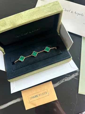 Van cleef bracelet Malachite