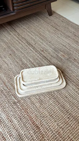 Travertine Marble Plates