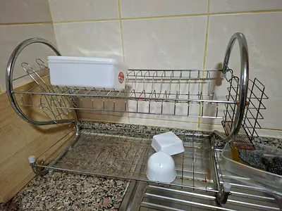 Crockery Stand for washed utensils in the kitchen