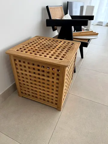 Ikea side table with storage