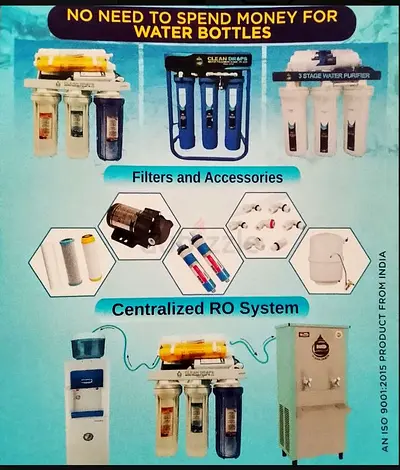 Centralized RO Water Purifier System with Filters & Accessories