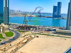 3 Bedroom Apartment for Annual Rent in Al Mamzar Sharjah with Stunning Sea Views Over Al Mamzar Corn