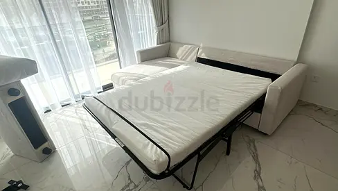 Ikea vimle L shape sofa bed Beige