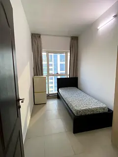 Room with open window near DMCC metro station