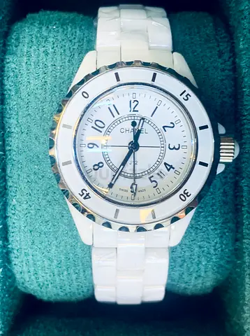 Channel White watch for ladies
