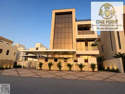 Luxury 6BR Villa with Elevator & Rooftop Access | Premium Finishing | Facing Park