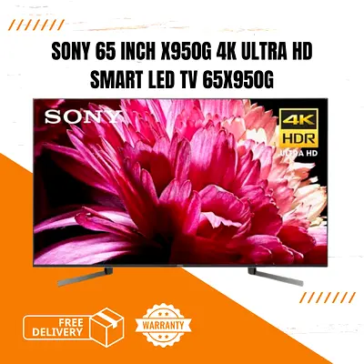Sony 65 Inch X950G 4K Ultra HD Smart LED TV 65X950G