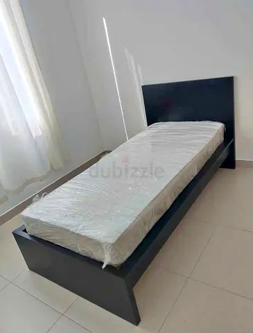 Ikea single size bed with mattress