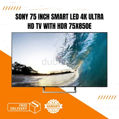 Sony 75 Inch Smart LED 4K Ultra HD TV with HDR 75X850E