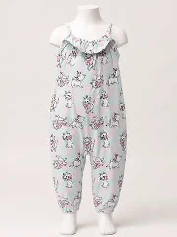 Disney Girls Unicorn Print Sleeveless Romper / Jumpsuit - Size Kids