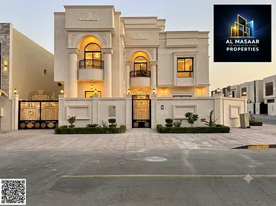 فيلا زاويه طابقين و روف مسبح خاص مساحه كبيرة تصميم القصور تشطيب فاخر تملك حر لجميع الجنسيات