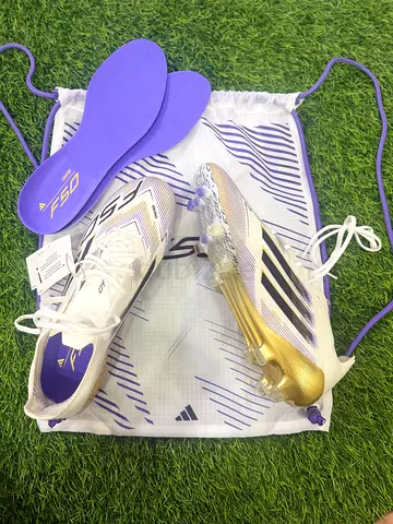 Official Adidas F50 Football Boots - Size 41 1/3 New with Bag and Extra Insoles