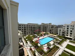 Fully furnished pool-view 1BHK apartment move-in ready with free gym pool parking easy payment plan