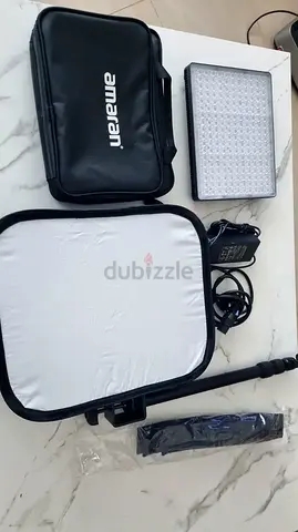 Aputure Amaran LED Panel with Softbox, Stand and Carry Case - Good Condition