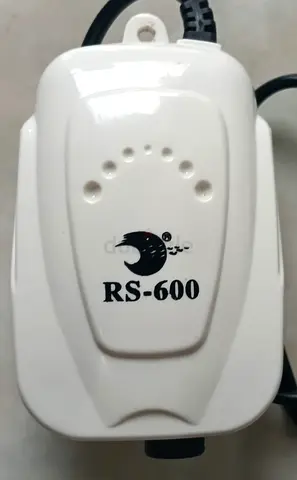 RS-600 Single Outlet Aquarium Air Pump