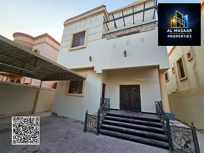 Luxury villa for sale in Al Muwaihat 3 | Two floors | 5 master bedrooms | Majlis and living room |
