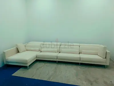 Expensive quality four seater casa Desu's Italia brand lshape sofa