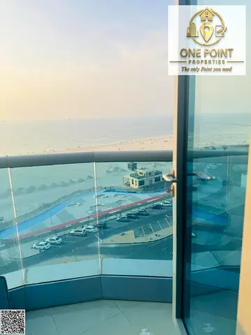 🌊 Luxury 2 Bedroom Apartment | Full Sea View | Corniche Residence Tower, Ajman