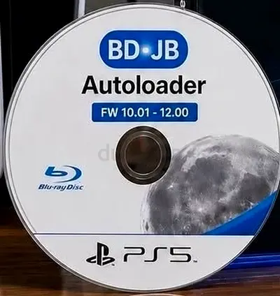 بلو راي اقلاع البلايستيشن 5 المعدل نظام 10 الى 12.....  Autoloader  Blu-ray disk 10.01 - 12.00