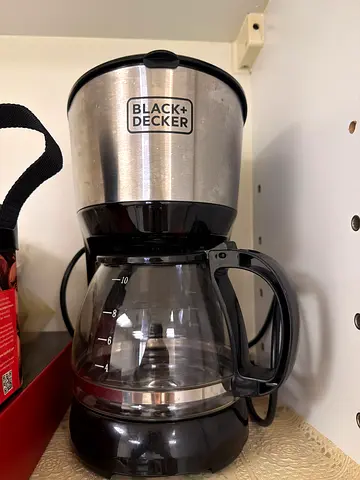 Black+Decker Black coffee machine