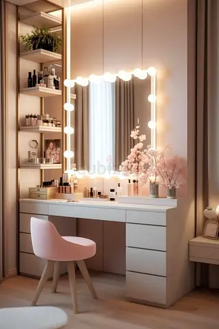 Custom Makeup vanity for Stylish Bedrooms