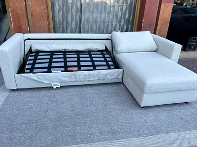 Vimle Gunnared beige sofa bed