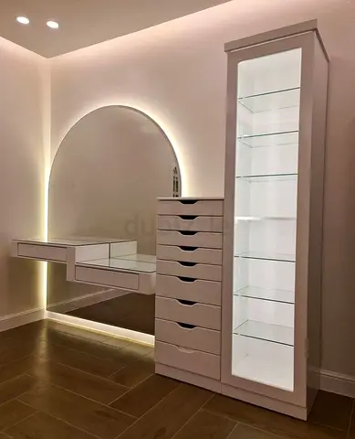 Modern Dressing Tables with Smart Storage Solutions