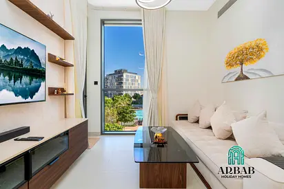 Summer Offer, Luxury 1BR | Big Layout & High Floor | Stunning Pool View | Near Dubai Miracle Garden