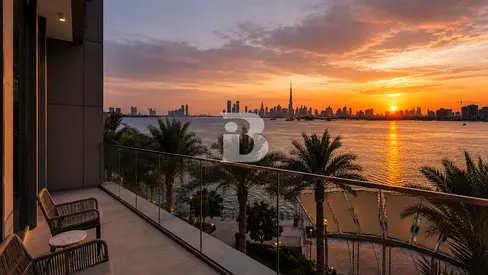 Burj Sea View | Fully Furnished | Townhouse
