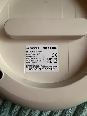 Pure Code Air Purifier (household) - used, working