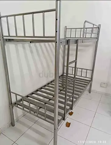 Metal Bunk Bed Frame - Sturdy Double Stack Bed