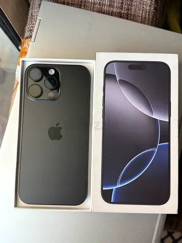 IPhone 16 Pro Max 256gb TDRA black