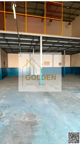 Warehouse for Rent | 4,000 Sq. Ft. Total Area with Mezzanine and 46 kW Power in the Heart of Umm Al Quwain Industrial Area