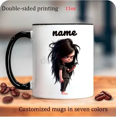 Customized Magic Mug | Personalized Photo & Name Color Changing Coffee Mug | Best Gift for Birthday,