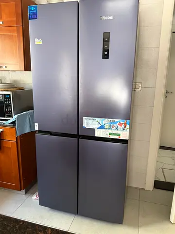Nobel Double Door Refrigerator - Good Condition, Spacious